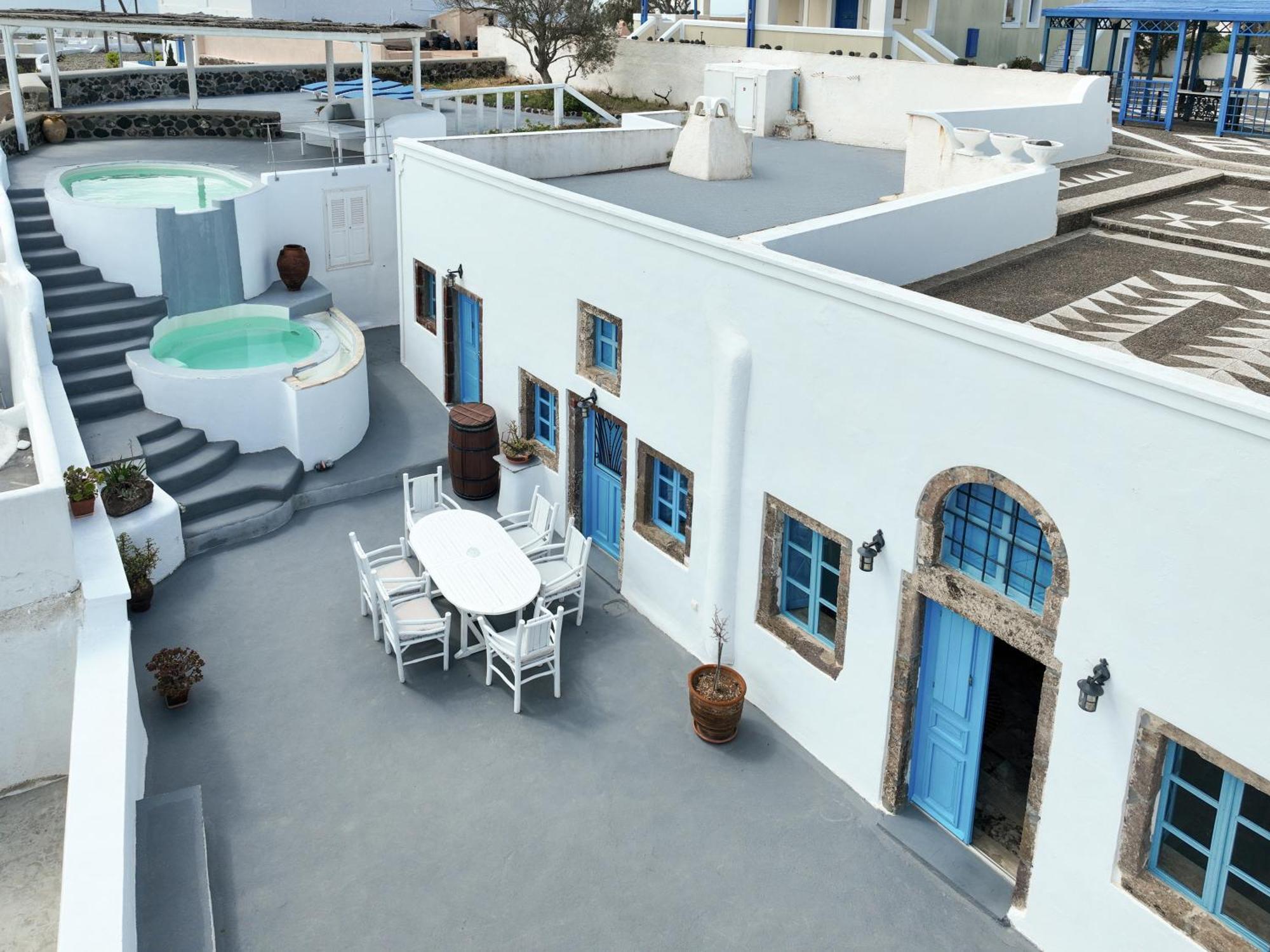 Simantiri Private Villa Megalochori  Exterior photo