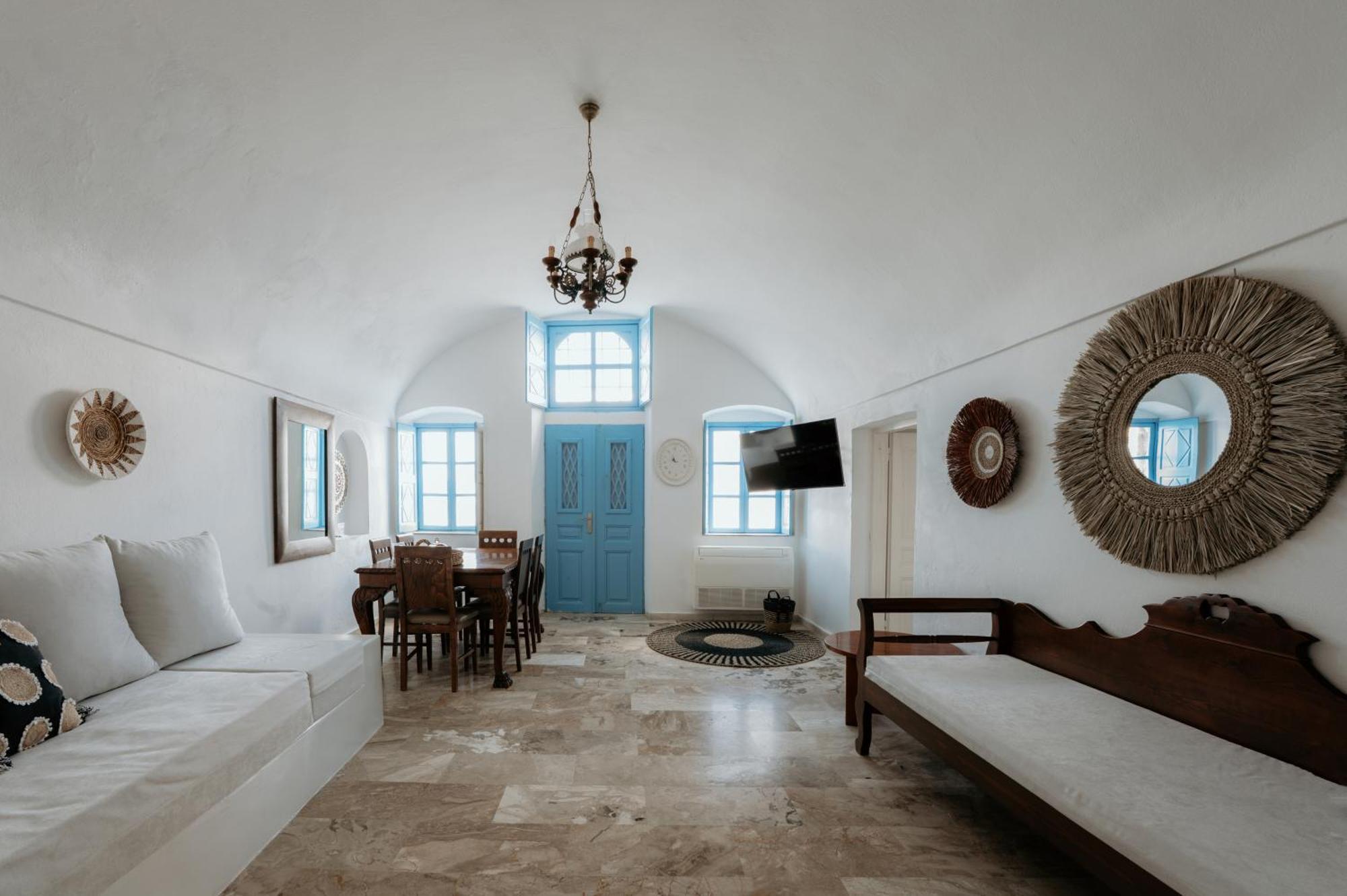Simantiri Private Villa Megalochori  Exterior photo