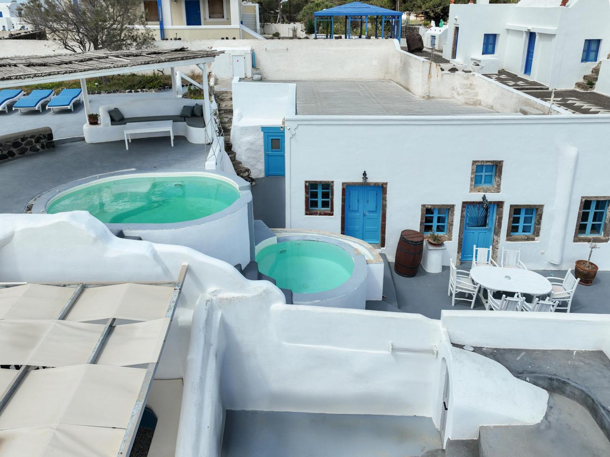 Simantiri Private Villa Megalochori  Exterior photo